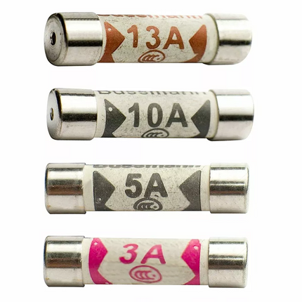 3A 5A 10A 13A  Fuse Domestic Cartridge Plug Household Mains 3 5 10 13 Amp Fuses