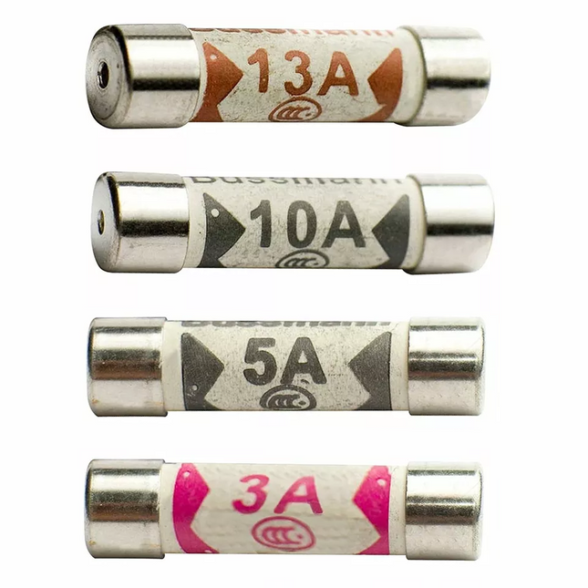 3A 5A 10A 13A  Fuse Domestic Cartridge Plug Household Mains 3 5 10 13 Amp Fuses