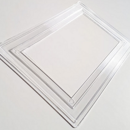 2 x Finger Plates Light Switch Single Double Plug Socket Surround Panel Cover