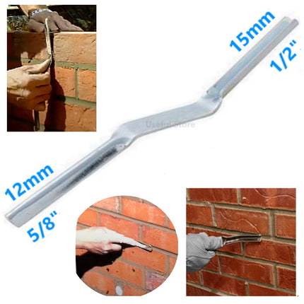 11" BRICK JOINTER 1/2" 5/8" Layer POINTING TROWEL Bricklaying Cement Mortar Tool