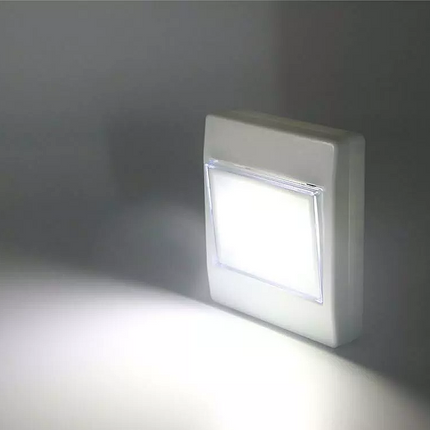 Led Stick On Magnetic Battery Wall Light Switch Night Light Shed Closet Bright