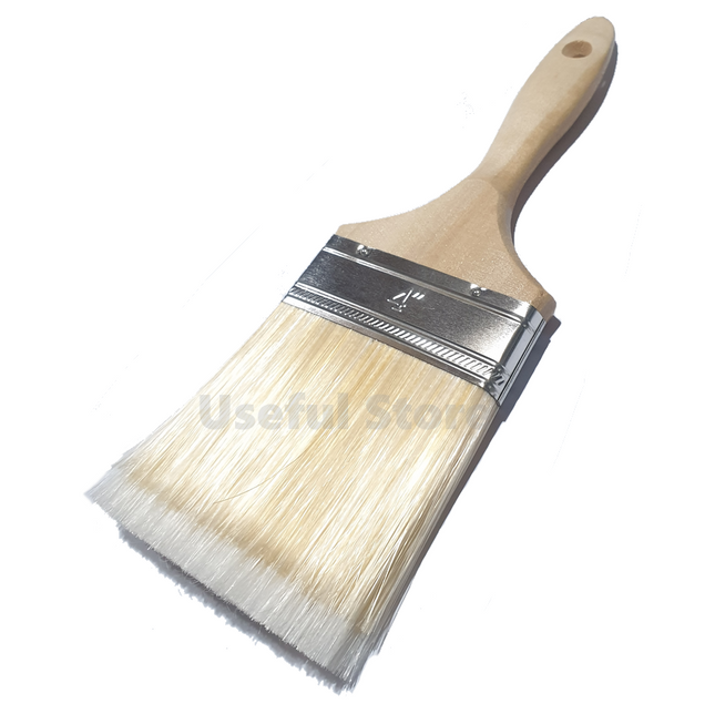 Brand New 4 Inch Paint Brush Wallpaper Paste Painting Emulsion Walls Ceilings