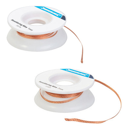 New Solder Wick 1mm / 2mm Desoldering Braid Solder Remover Wire Repair Tool 1.5M