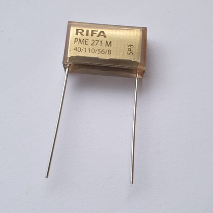 PME271M610M 0.1uF 100nF 250VAC EVOX RIFA CLASS X2 275VAC Max CAPACITOR SINGER