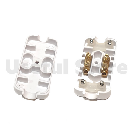 Inline Junction Mains Cable Connector Box 2 or 3 Way Pin 5A 13A ~Pack Size~