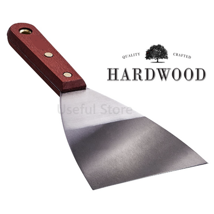 Hqardwood Professional Scale Tang Steel Paint Scrapers Wallpaper Filling H Duty