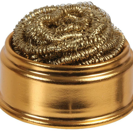Brass Wool SOLDERING IRON TIP CLEANING BALL & BASE Refill Cleaner Scrubber Tool