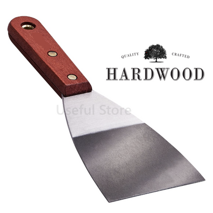 Hqardwood Professional Scale Tang Steel Paint Scrapers Wallpaper Filling H Duty