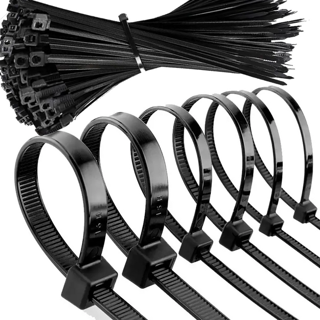 Black Cable Ties Zip Ties Long Short Small Thick Thin Long Heavy Duty