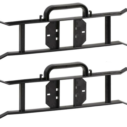 2x Cable Wire Tidy H Frame Extension Power Lead Reel Lawnmower Cable Storage