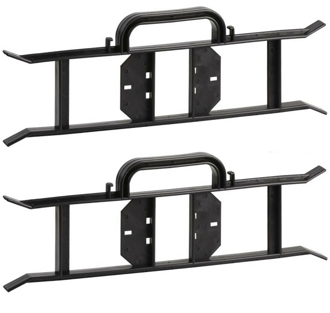 2x Cable Wire Tidy H Frame Extension Power Lead Reel Lawnmower Cable Storage