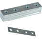 10x FLAT STRAIGHT STEEL MENDING PLATES BRACKETS 100mm METAL BRACES JOIST REPAIRS