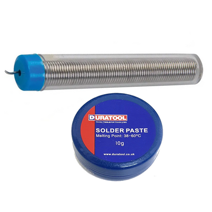 SOLDERING KIT - SOLDER with FLUX  - Electrical - Model Engineering Mamod - DIY