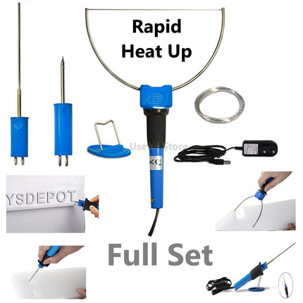 3 in 1 Hot Wire Electric Foam Cutter Styrofoam Polystyrene Cutting Tool Set 8W