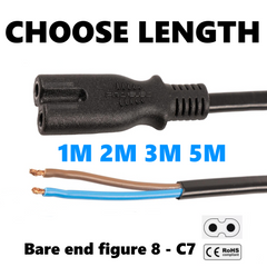 Collection image for: C7 Figure 8 Bare End Leads