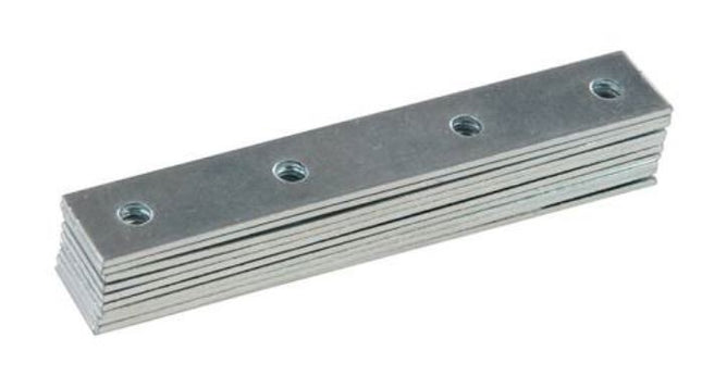 Steel Mending Fixing Plate Flat Brackets Straight Repair Braces Joining 100mm