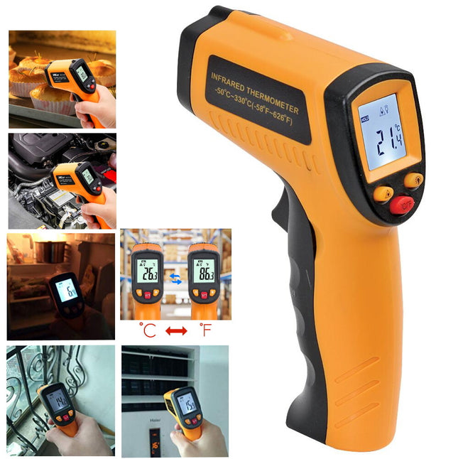 Thermometer Non-contact IR Laser Infared Handheld Digital Temperature Gun UKSHIP