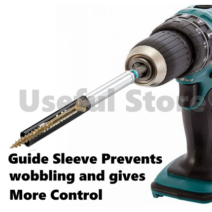 Makita Bit Holder Black Impact Torsion Magnetic Extendable Holder Guide Sleeve