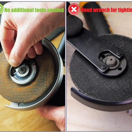 Useful Store M14 Quick Change Release Angle Grinder Flange Locking Nut TOOL FREE