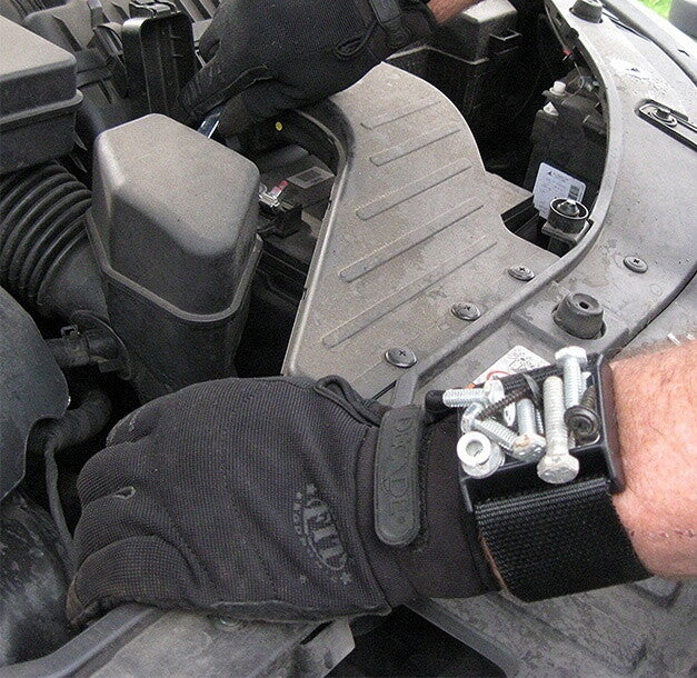 Magnetic Magnet Wrist Band Belt Tray Tool Screw Bolt Pin Sewing Nail Bit Holder