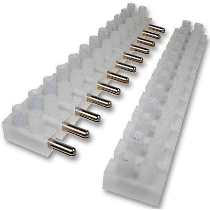 10A Block Plug In Terminal Strips 12 Way Connector Blocks Male and Female 10 Amp