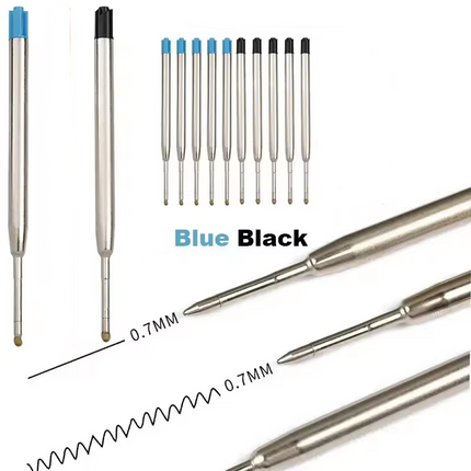 NEW Black, Blue or Mixed  1, 2, 3, 4, 5 Cartridges Parker Ballpoint Pen Refills