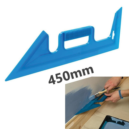 450mm Paint Shield Straight 45 90 Edge Protects Skirting Glass Tile Wallpaper