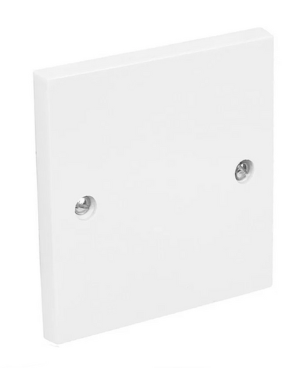 Switched Plug Sockets White Plastic UK Light Electrical Wall Socket 13 Amp