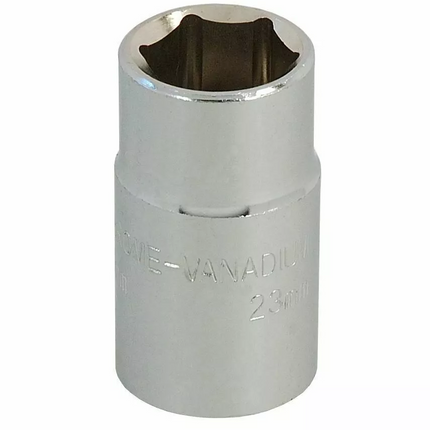 21mm / 23mm Socket For Car Wheel Nuts - 1/2" Drive Neilsen