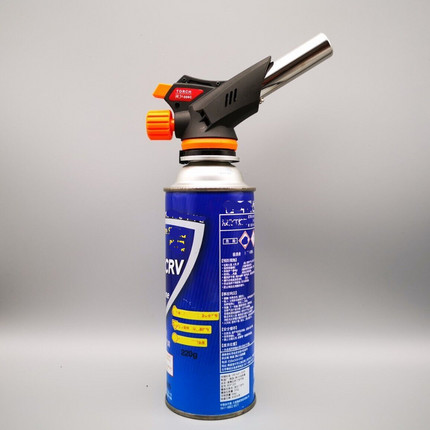BLOW TORCH HEAD BUTANE REFILLABLE WELD CULINARY CAMPING COOKING CREME BRULEE