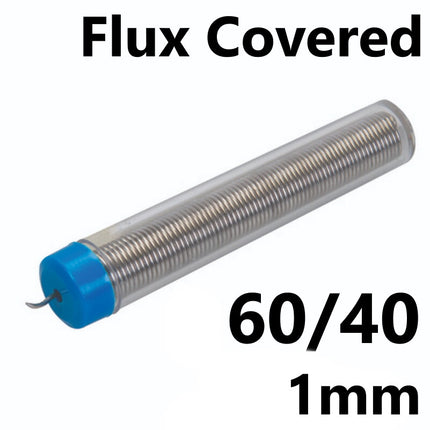 20g Silverline 1mm Solder Wire Electronic Electrician Flux Tin Lead 60/40