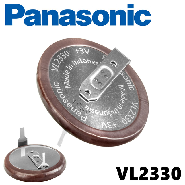 Panasonic VL2330 Battery for Range Rover Sport 3 Button Key Fob