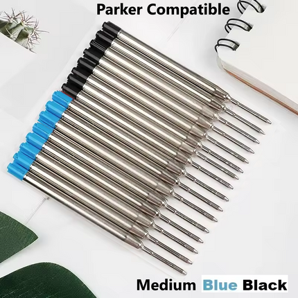 NEW Black, Blue or Mixed  1, 2, 3, 4, 5 Cartridges Parker Ballpoint Pen Refills
