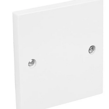 Switched Plug Sockets White Plastic UK Light Electrical Wall Socket 13 Amp