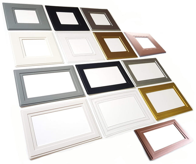 Finger Plates Light Switch Single Double Plug Socket Surround Panel Cover