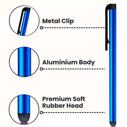Stylus Screen Touch Pen Universal Tablet Rubber Capacitive Pens for Phone iPad