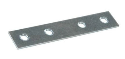 Steel Mending Fixing Plate Flat Brackets Straight Repair Braces Joining 75mm