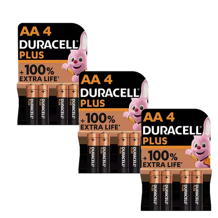 Duracell Plus Power AA AAA Batteries LR06 LR03 Alkaline Long Lasting | Far Expir