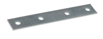 Steel Mending Fixing Plate Flat Brackets Straight Repair Braces Joining 100mm