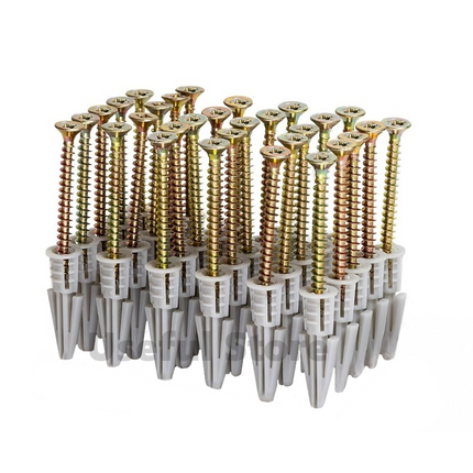 Plasterboard Fixings with Screws Plasterboard Plugs Screws Cavity Wall Raw Plug