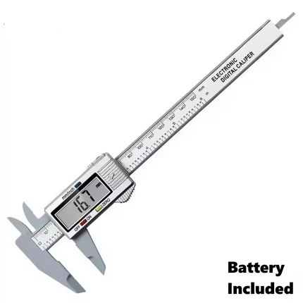 Useful Store 150mm/6" Digital Caliper 4 Measuring Modes Inc Depth & Step Battery