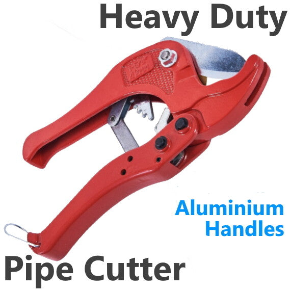 42mm Ratchet Pipe Cutter PVC Vinyl Plastic Tube Conduit Plumbing Plumber Tool
