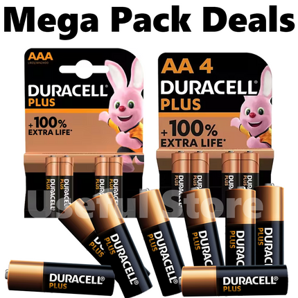 Duracell Plus Power AA AAA Batteries LR06 LR03 Alkaline Long Lasting | Far Expir