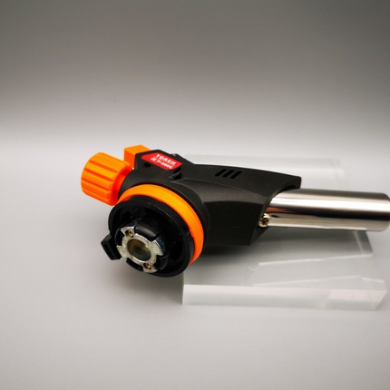 BLOW TORCH HEAD BUTANE REFILLABLE WELD CULINARY CAMPING COOKING CREME BRULEE