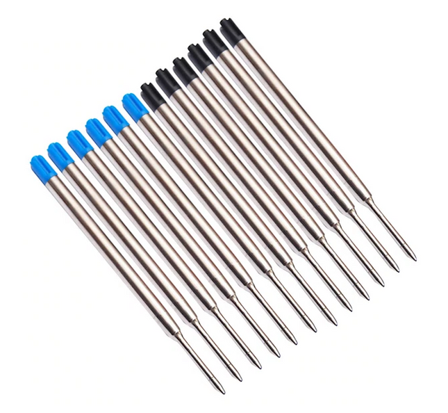 NEW Black, Blue or Mixed  1, 2, 3, 4, 5 Cartridges Parker Ballpoint Pen Refills
