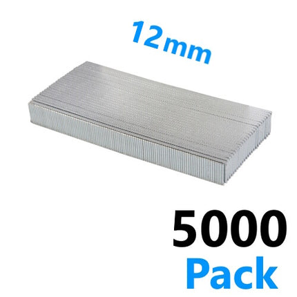 5000 x Brad Nails Galvanised Smooth Shank Gun 12,25,32,38,50mm Nailer 18 Gauge