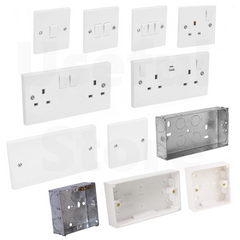Collection image for: White Sockets & Light Switches