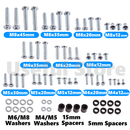 Screws PC Computer Monitor LCD Stand Bracket Mounting M4 M6 M5 M8 VESA Screws