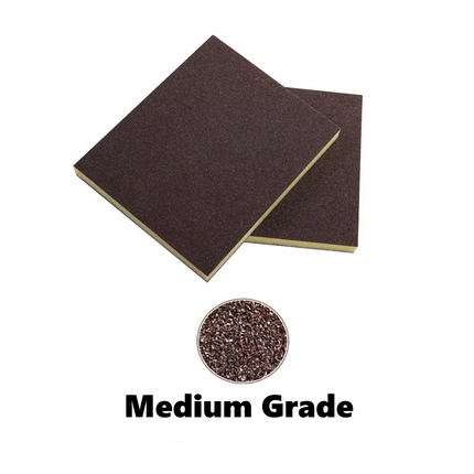 Sanding Pads Multi Double Sided Flexible Sponge Car Paint Abrasive Medium Grit