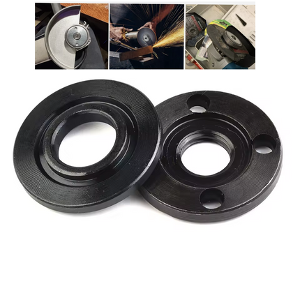 2pc Replacement Angle Grinder Inner Outer Flange Nut Set M14 Thread Tool Part UK
